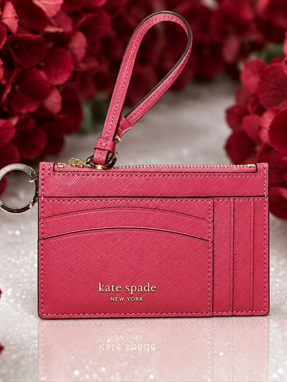 Kate Spade Pink cardholder Wristlet